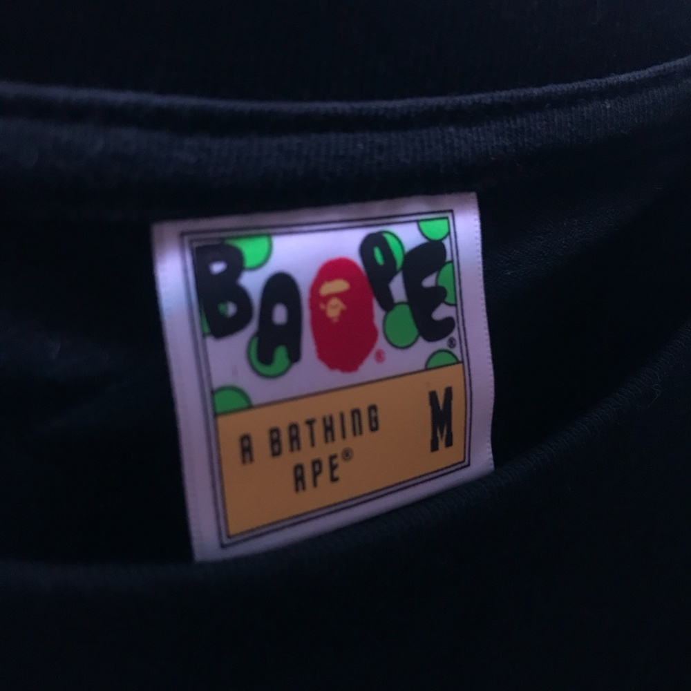 Bathing Ape Camo Logo Tee - Picture 2 of 3